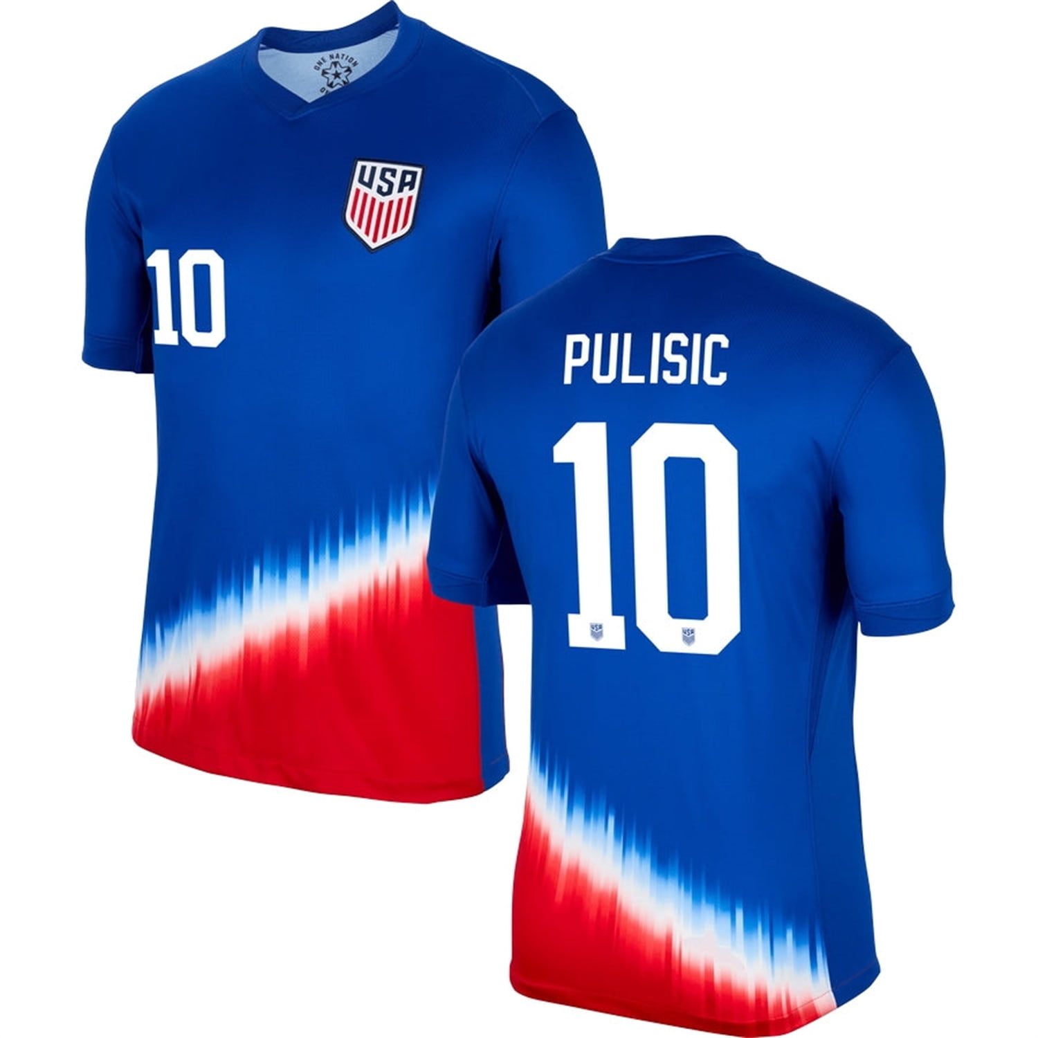 Mens/Kids 2024 America Cup Soccer Game USA 10 Pulisic Soccer Jerseys