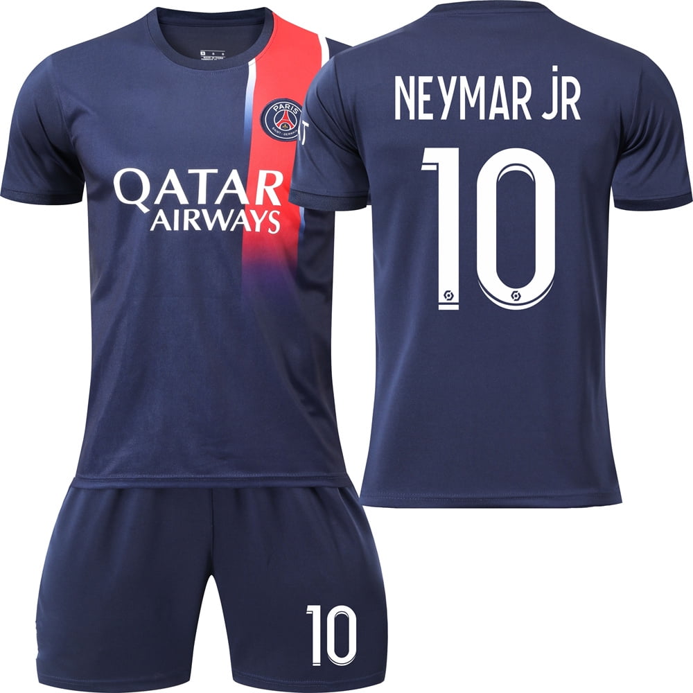 Mens/Kids 2024 New Soccer Activewear #10 Neymar Jr Soccer Jerseys