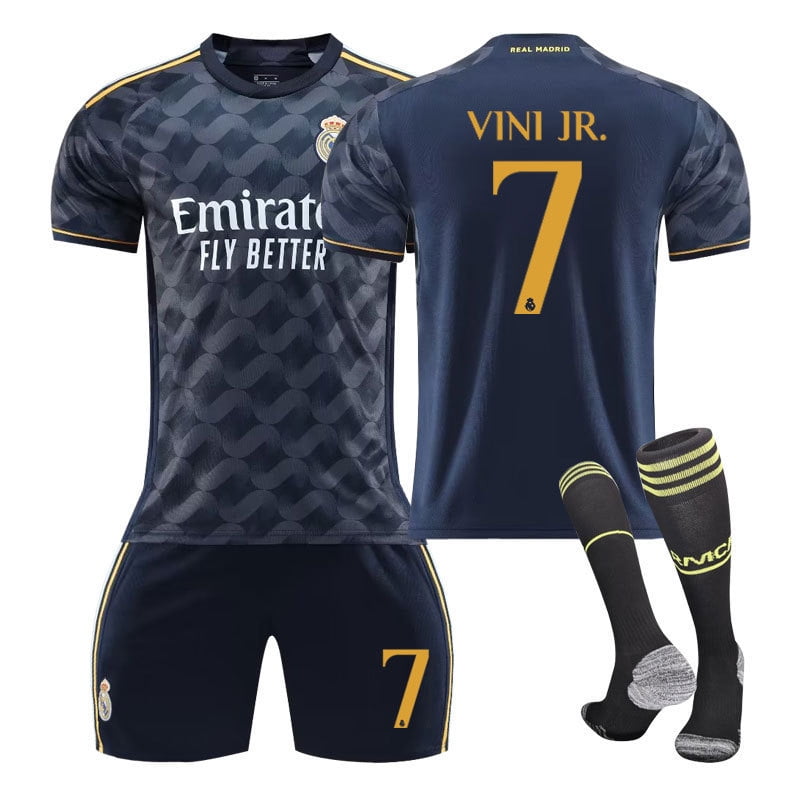 Mens/Kids 2024 New Soccer Activewear #7 Vini Jr. Soccer Jerseys Fashion ...