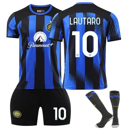 Activewear Lautaro Quick Drying Soccer Jerseys with Kits, XXL (Men's)