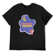 Mens Kids Ramadan Kareem Tshirt for Men Ramadhan T-Shirt Black Small