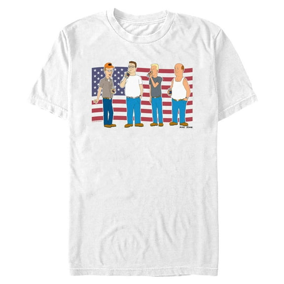 Mens King of the Hill American Folks T Shirt
