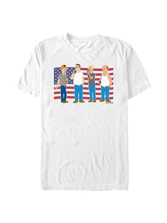 Mens King of the Hill American Folks T Shirt