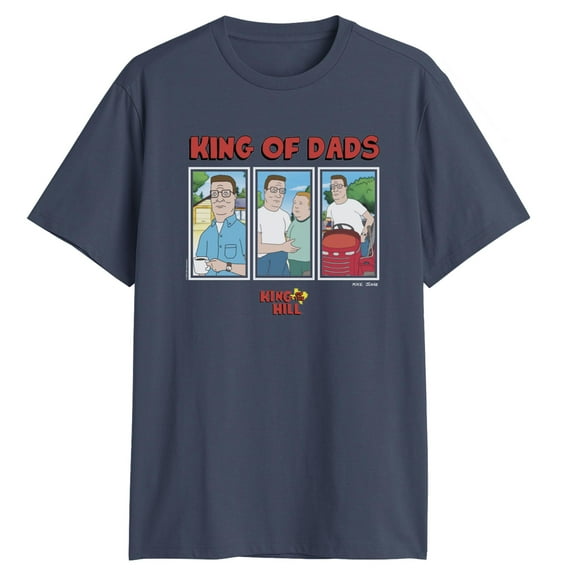 Mens King of the Hill Dad Panels T Shirt