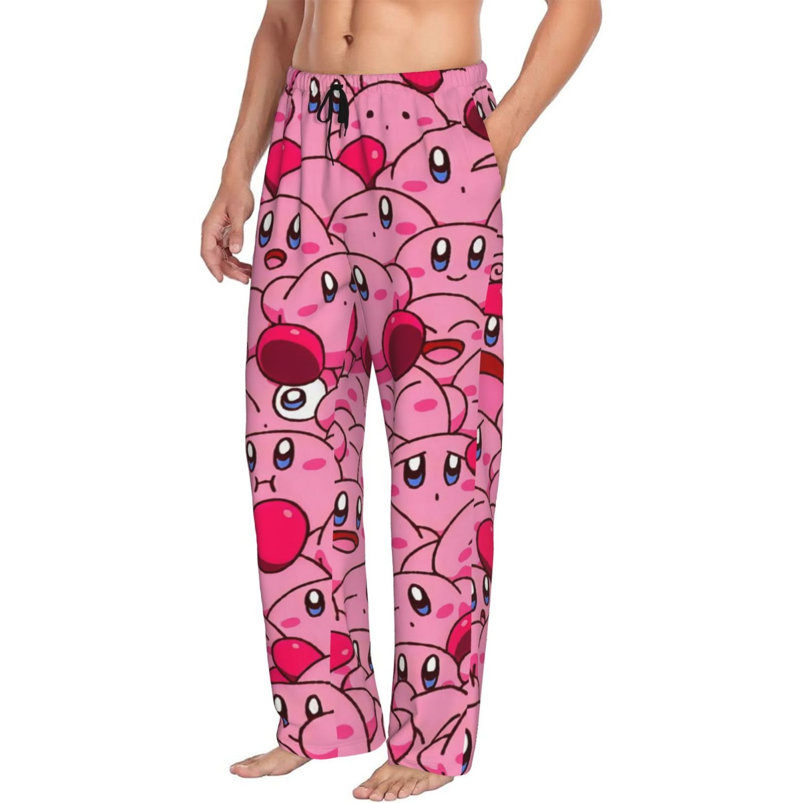 Mens Kirby Pajama Pants Soft Lightweight Pajama Pants for