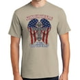 thumbnail image 1 of Mens Kneel for the Cross, Stand for the Flag Tee Shirt, 3XL Light Sand, 1 of 5