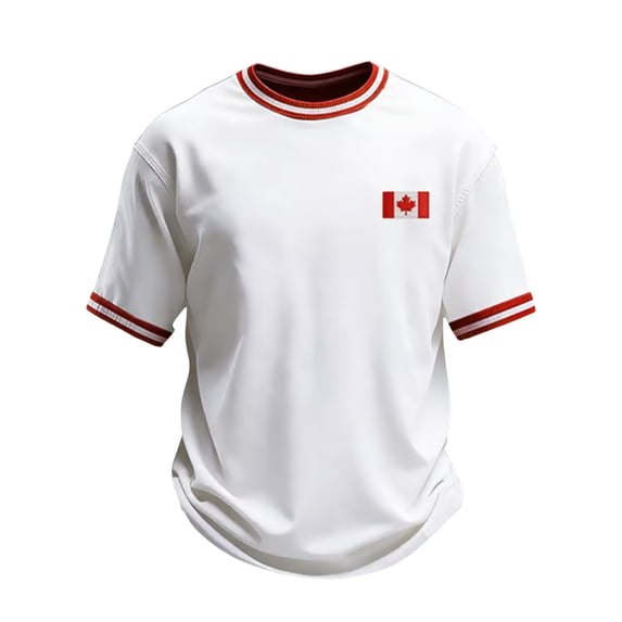 Mens Knit Polo Print Short Sleeve Comfort Summer Clothes for Men,White,2XL