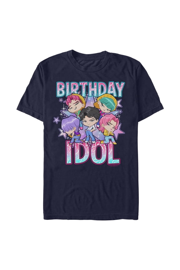 Mens Kpop Demon Hunters Saja Boys Birthday Idol T Shirt