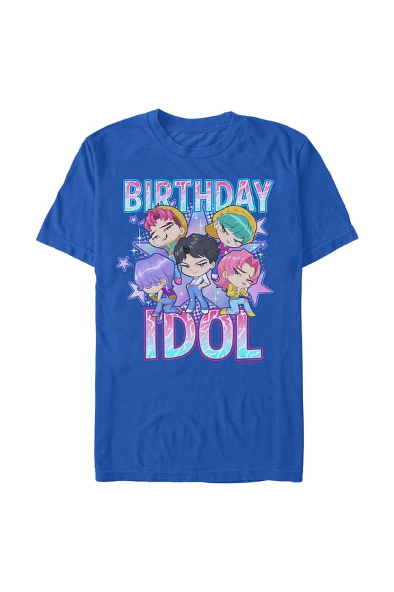 Mens Kpop Demon Hunters Saja Boys Birthday Idol T Shirt