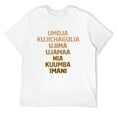 thumbnail image 1 of Mens Kwanzaa - Seven Principles Shirt T-Shirt White 4X-Large, 1 of 5