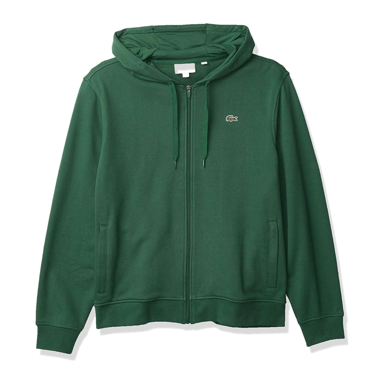 Buy Lacoste Men's Full Zip Fleece Hoodie Online Philippines Ubuy