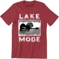 thumbnail image 1 of Mens Lake Mode Funny Summer Vacation Fishing For Guys T-Shirt, 1 of 4