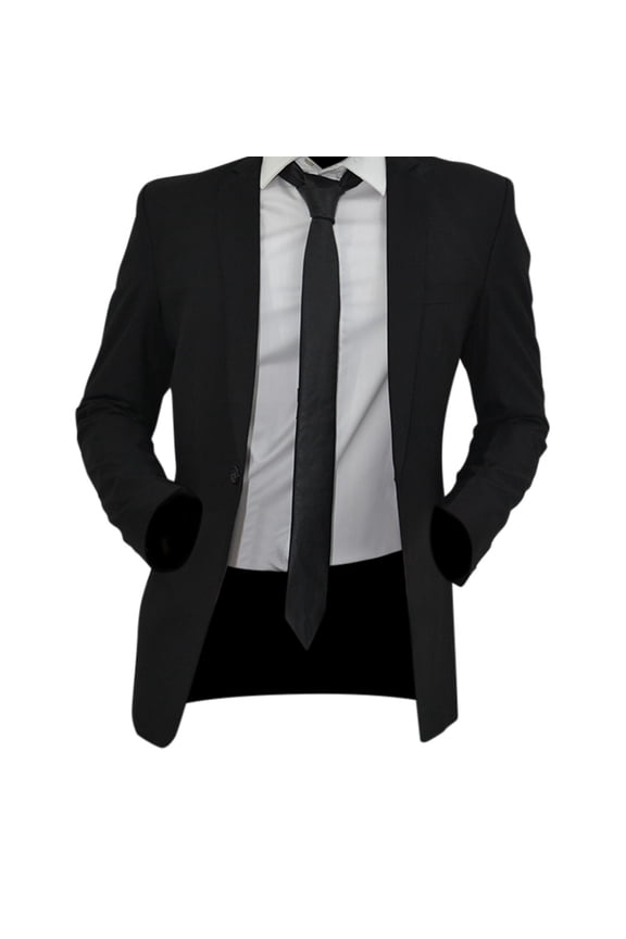 Mens Lamb Leather Necktie - Skinny Solid Casual Business Wear Narrow Leather Slim Tie- Neckties for Party Wedding Gift