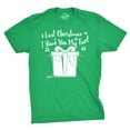 thumbnail image 1 of Mens Last Christmas I Gave You My Fart Funny Holiday Song T shirt Graphic Tees, 1 of 7