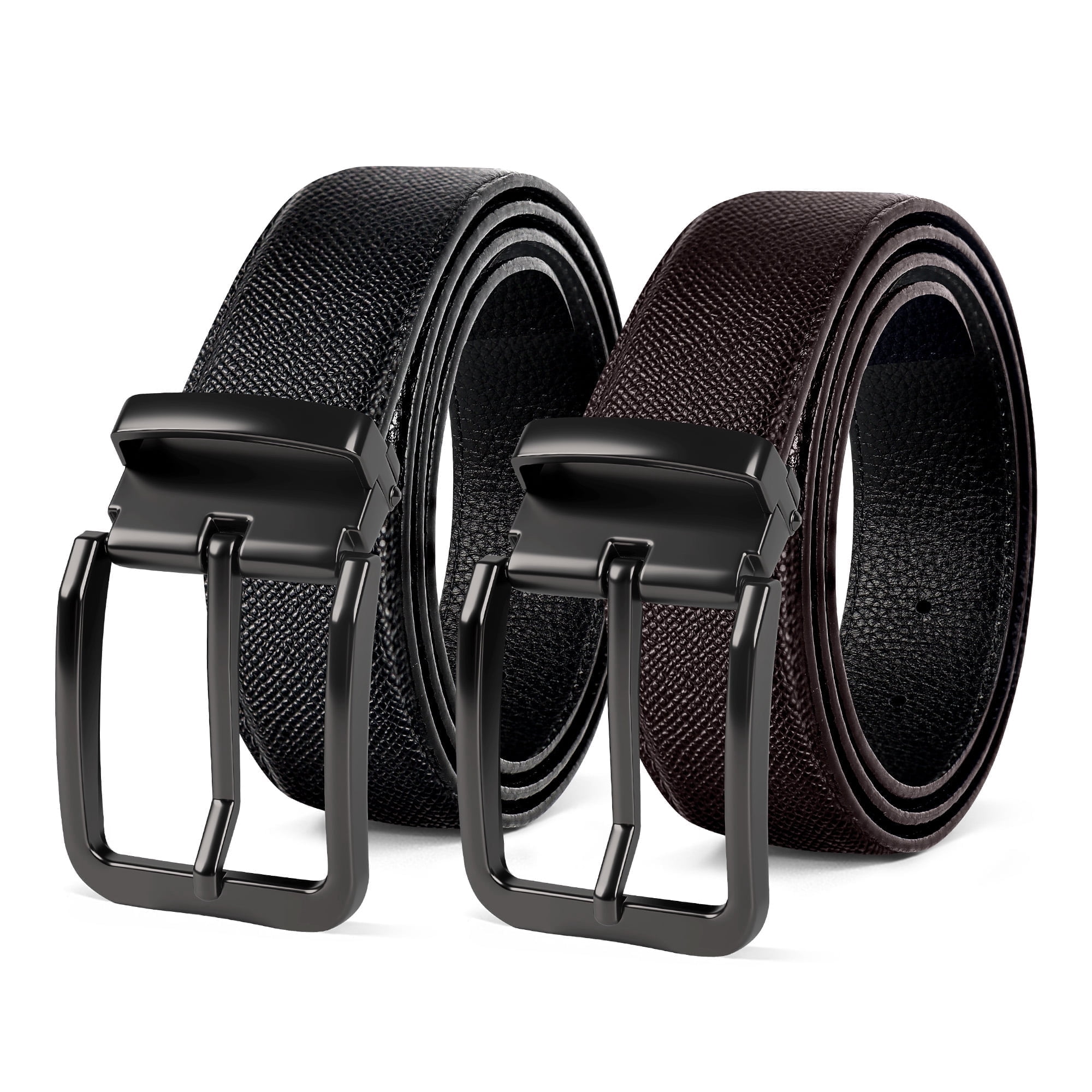mens dress belt Men's Ratchet with Click Sliding Buckle Black / M 36/38 The European Tanned Cowhide Belt from Torino is an everyday mens belt with stitched edge construction and a brass finish. Mens Thin Dress Belt 34"