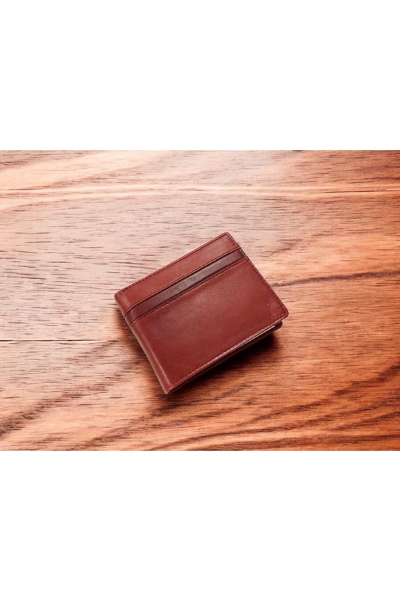 Mens Leather Bifold RFID Wallet Secure and Durable With Extra Capacity Gift for Men Minimalist Wallet Handcrafted Cash Holder Brown