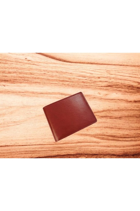 Mens Leather Bifold RFID Wallet Secure and Durable With Extra Capacity Gift for Men Minimalist Wallet| Handcrafted Cash Holder Red