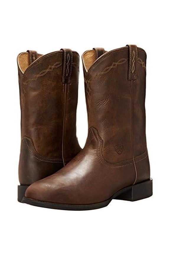 Mens Leather Embroidered Cowboy, Western Boots