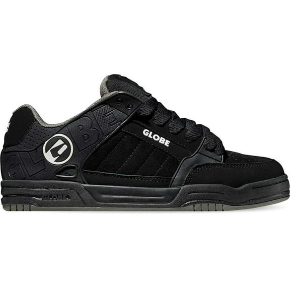 Mens Leather Padded Tongue Skate Shoes