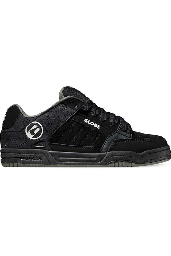Mens Leather Padded Tongue Skate Shoes