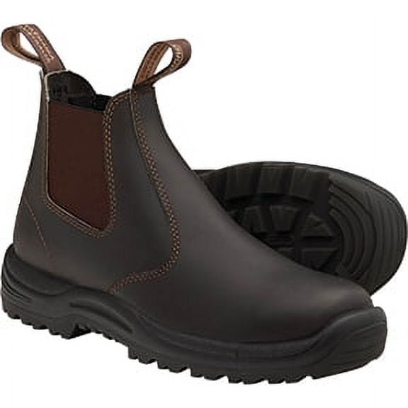 Mens Leather Pull On Dress Boots