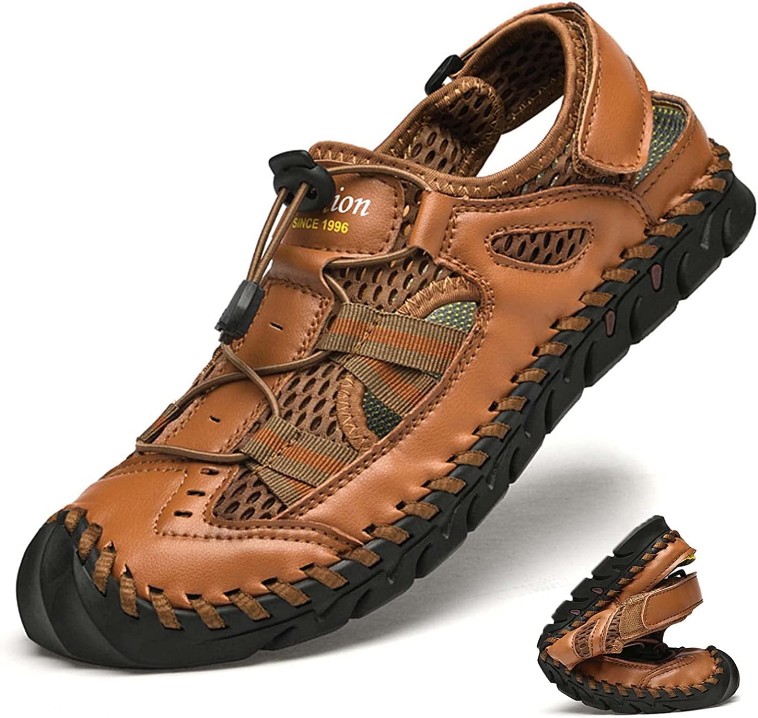mens closed toe water shoes