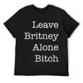 thumbnail image 1 of Mens Leave Britney Alone B... T-Shirt Black, 1 of 5