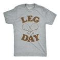 thumbnail image 1 of Mens Leg Day T Shirt Funny Thanksgiving Turkey Dinner Tee Graphic Tees, 1 of 9