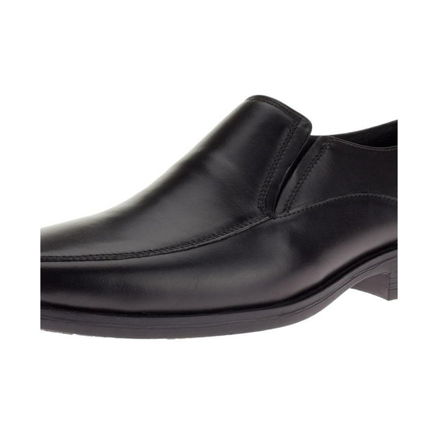Mens Lenox Black Leather Comfort Dress Shoe DTI DARYA