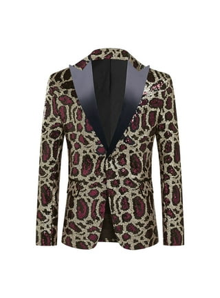 Cheetah print suit clearance jacket