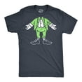 thumbnail image 1 of Mens Leprechaun Body T Shirt Funny Saint Patricks Day Parade Green Tee for Guys Graphic Tees, 1 of 9
