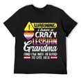 thumbnail image 1 of Mens Lesbian Grandmother Design for a LGBTQ Grandchild V-Neck T-Shirt Black 2X-Large, 1 of 5