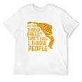 thumbnail image 1 of Mens Let Them Misunderstand You Judge You Gossip About You T-Shirt Black Large, 1 of 5