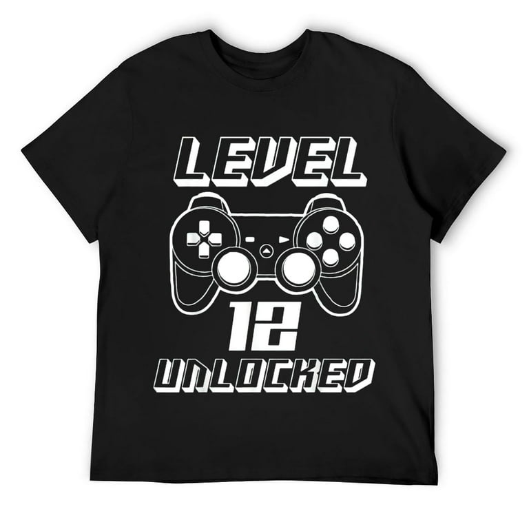 Level 12 Unlocked T-Shirt 12th Video Gamer Birthday Gift Level 12 Unlocked T-Shirt 12th Video Gamer Birthday Gift