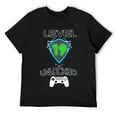 thumbnail image 1 of Mens Level 19 Unlocked 19th Birthday Party Gamer Tshirt Black, 1 of 5