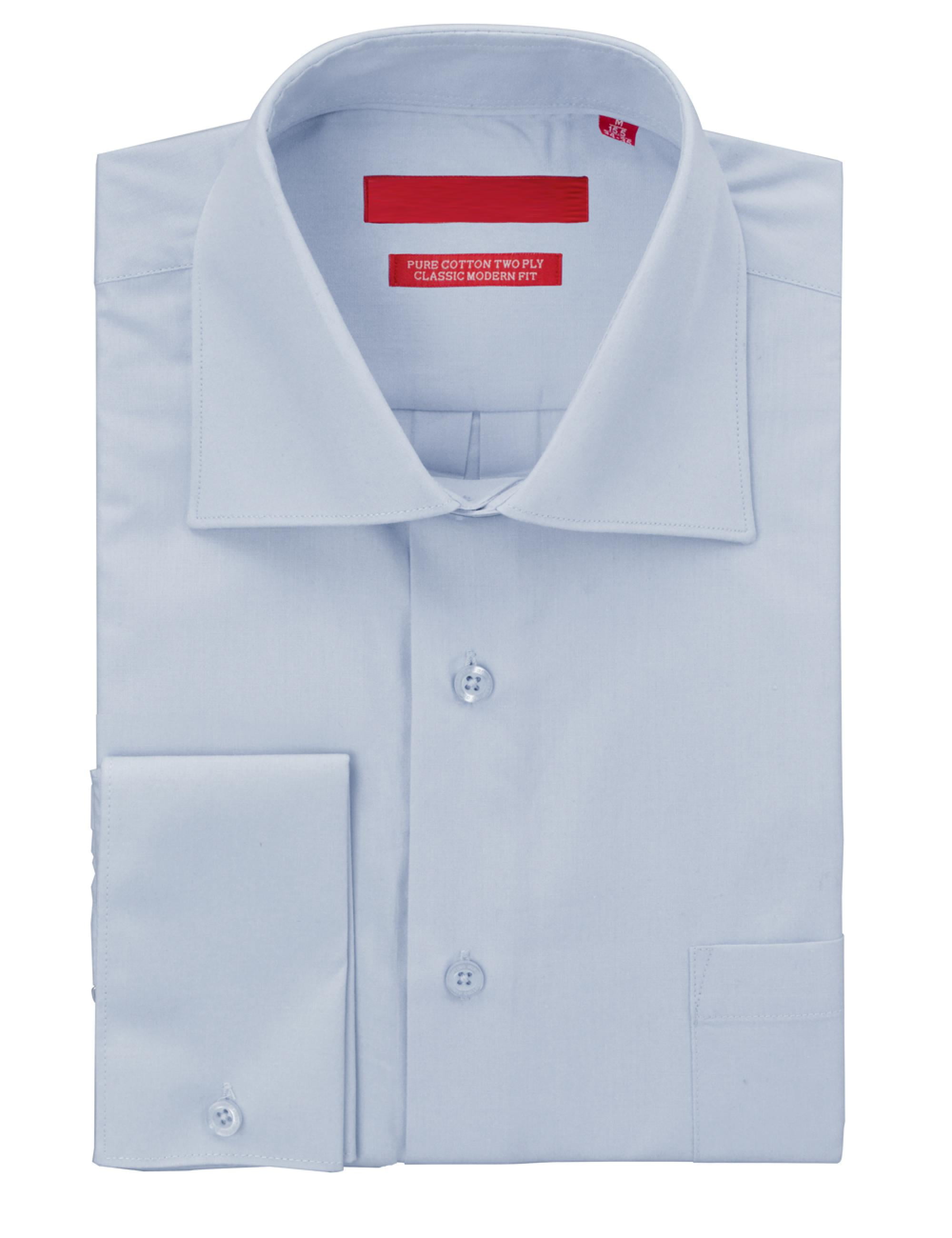 Mens Light Blue Shirt DTI DARYA TRADING GV Executive Dress - Walmart.com