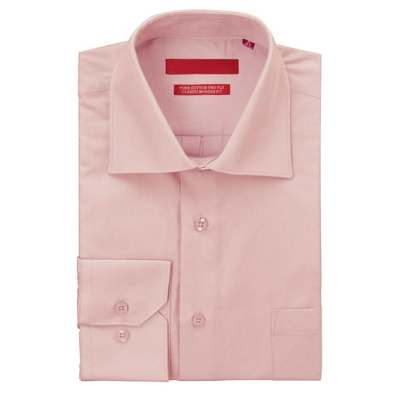 Mens Light Pink Shirt DTI DARYA TRADING GV Executive Dress