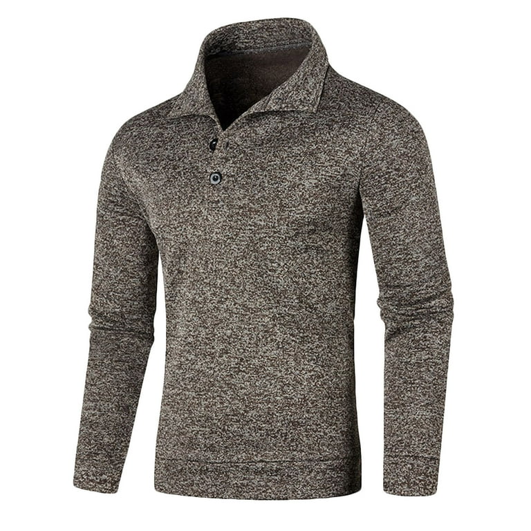 Fashion High Collar Button Long Sleeve Sweatshirt Fashion High Collar Button Long Sleeve Sweatshirt