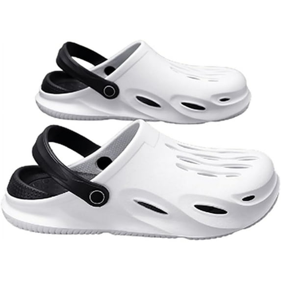 Mens Lightweight Breathable Quick Drying Garden Shoes Non-Slip Outdoor Sandals