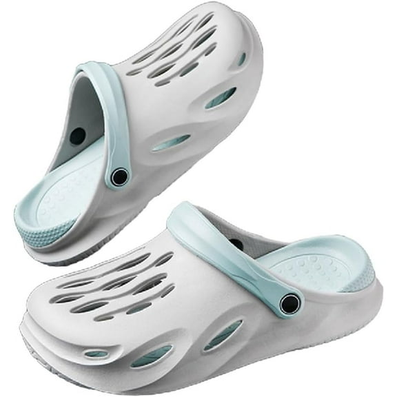 Mens Lightweight Breathable Quick Drying Garden Shoes Non-Slip Outdoor Sandals