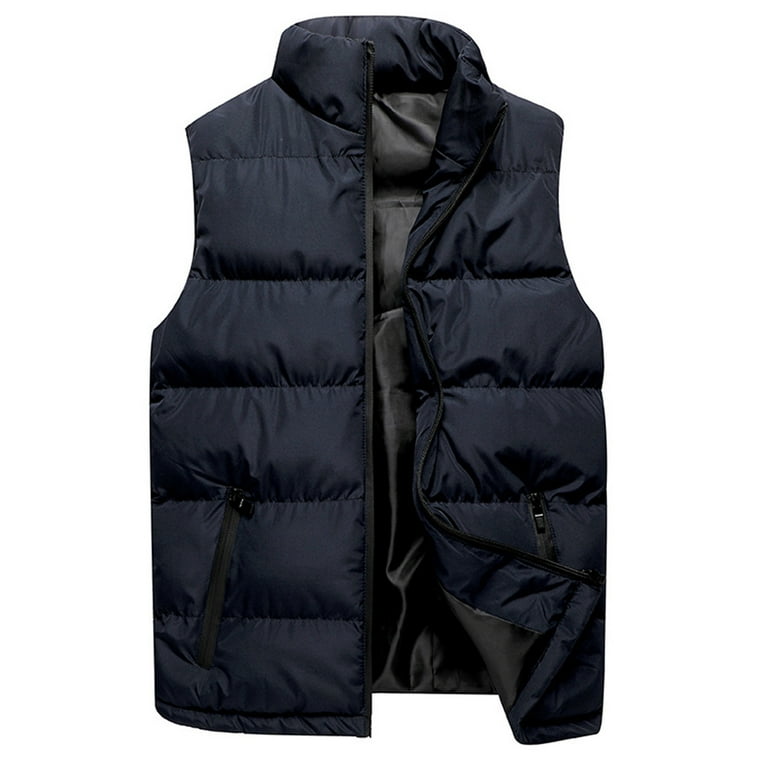Mens puffer vest clearance discount