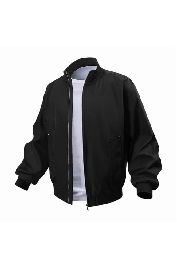Mens Lightweight Jackets Sevevn Men's Bomber Jacket Lightweight Casual Stylish Light Flight Jacket Windbreaker Varsity Jackets