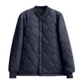 thumbnail image 1 of Mens Lightweight Jackets Sevevn Mens Bomber Jackets Quilted Fall Winter Rib Varsity Lightweight Coat, 1 of 8
