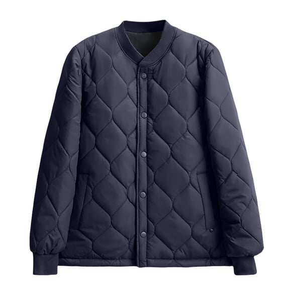 Mens Lightweight Jackets Sevevn Mens Bomber Jackets Quilted Fall Winter Rib Varsity Lightweight Coat