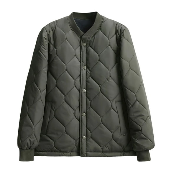 Mens Lightweight Jackets Sevevn Mens Bomber Jackets Quilted Fall Winter Rib Varsity Lightweight Coat
