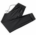 thumbnail image 1 of Mens Lightweight Joggers Quick Dry Athletic Workout Track Pants Jogging for Men Gym Running Travel with Pockets Black XXL, 1 of 3