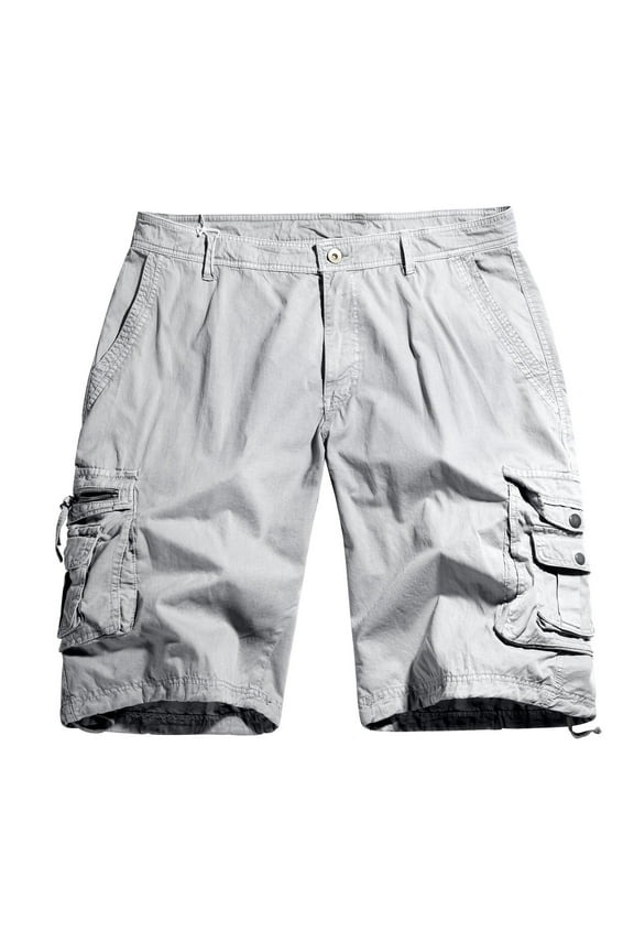 Mens Lightweight Outdoor Cargo Short Quick Dry Tactical Sports with Pockets Fishing Camping Hiking Short M-5XL