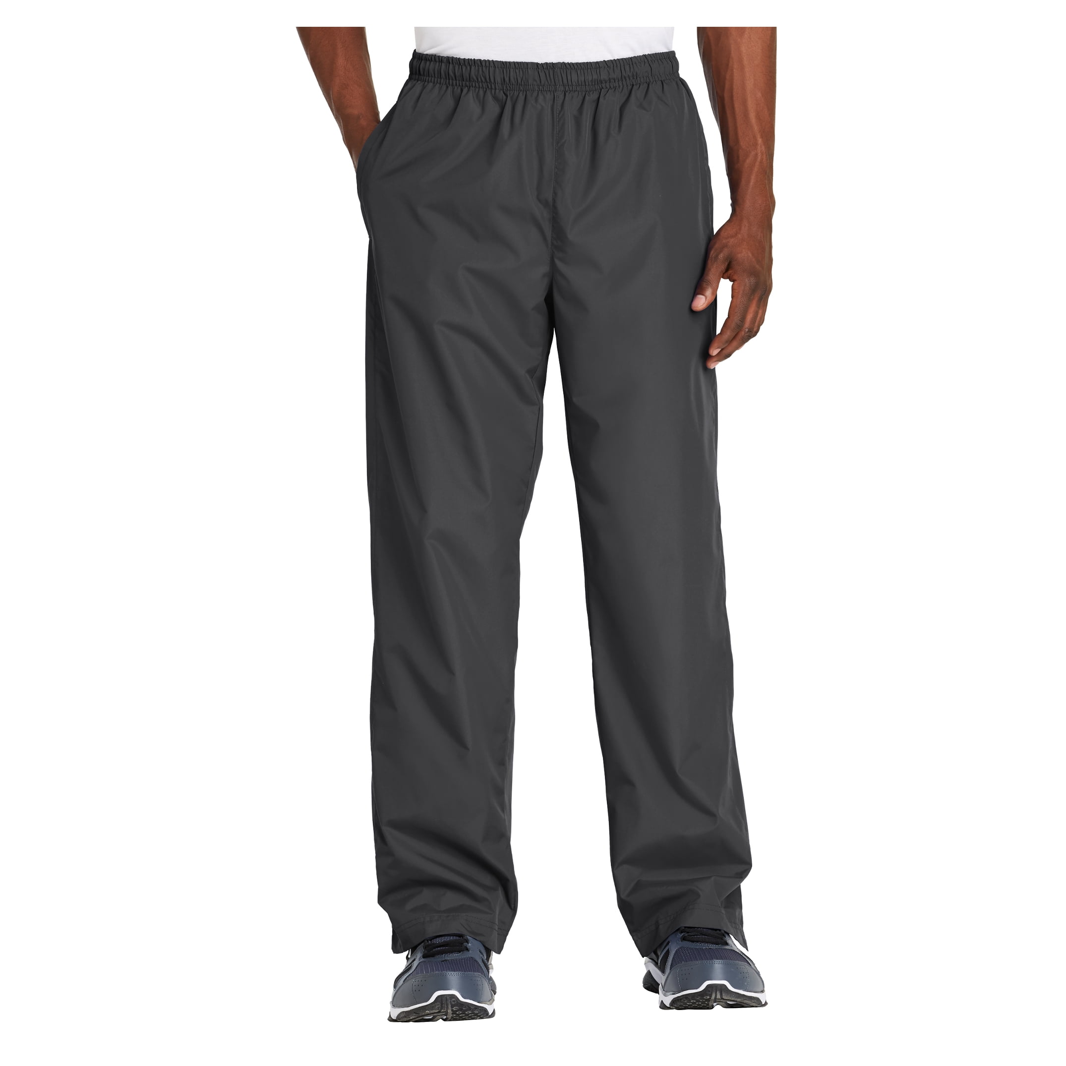 Mens Lightweight Polyester Wind Pant Graphite Grey 2XL