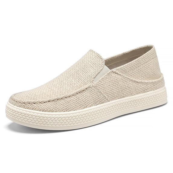Mens Lightweight Slip On Shoes - Comfortable Casual Everyday Footwear