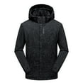 thumbnail image 1 of Mens Lightweight Waterproof Jacket Zipped Windproof Sun Protection Jackets Outdoor Hooded Ski Tactical Coat Running Climbing Snowboarding Upf 50+ Fishing Outwear,Daily Outing Overcoat, 1 of 8
